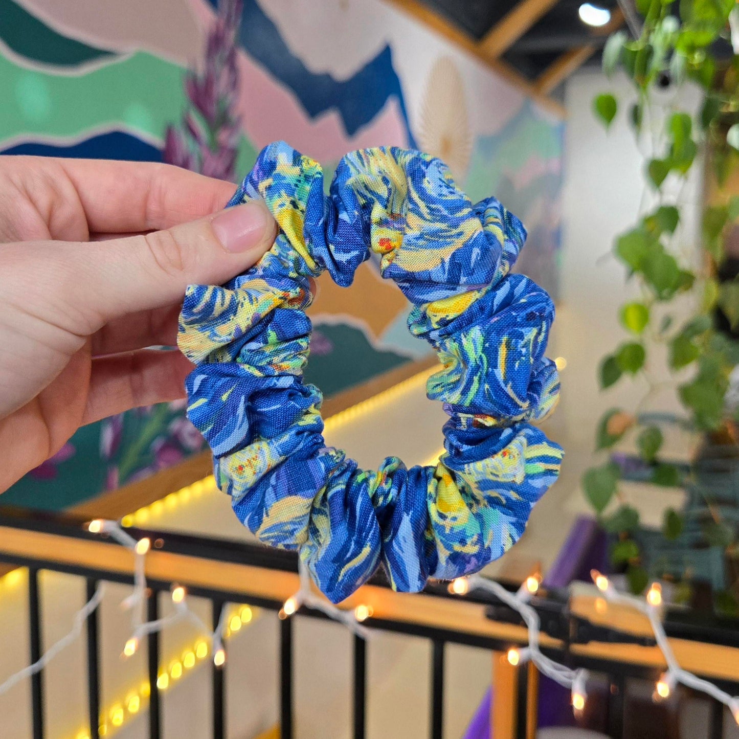 Starry Night Scrunchie
