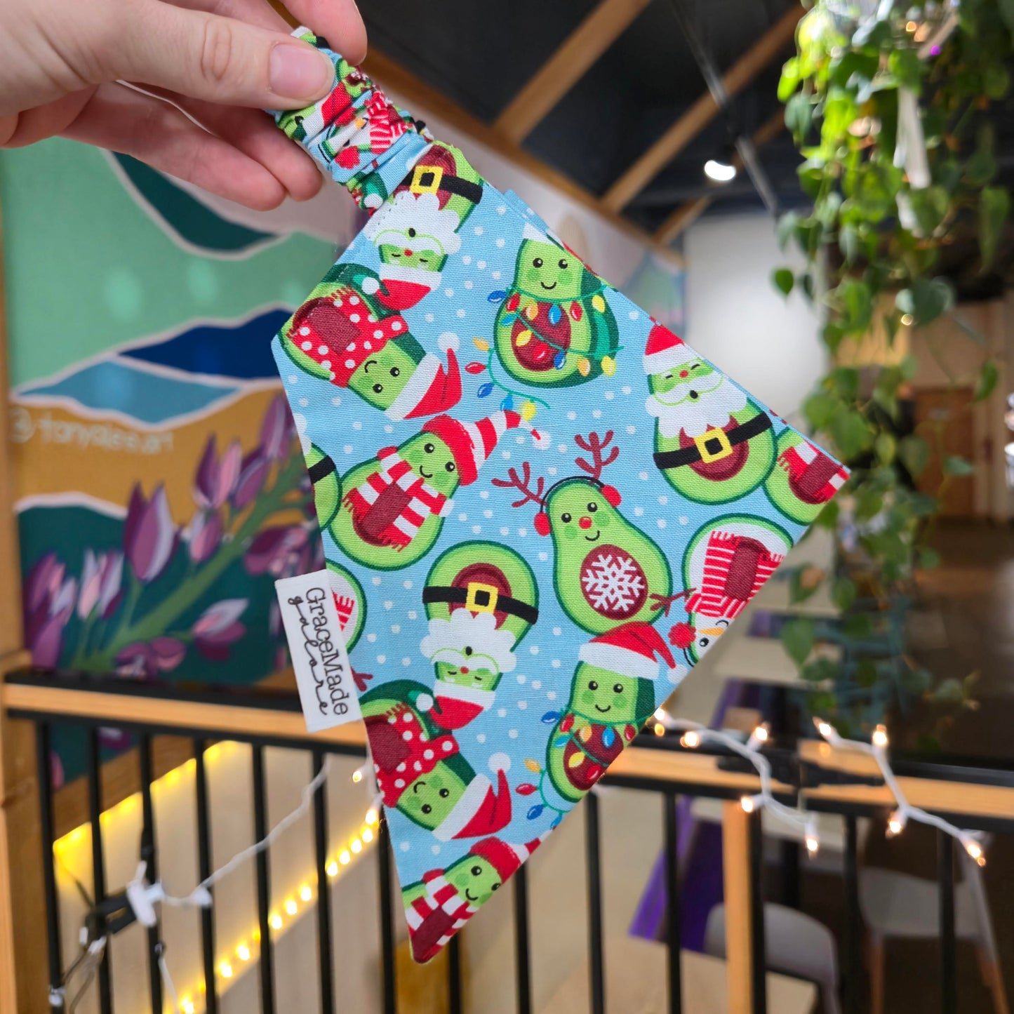 Holiday Avocados Bandana