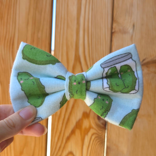 Pickles Flannel Bow Tie